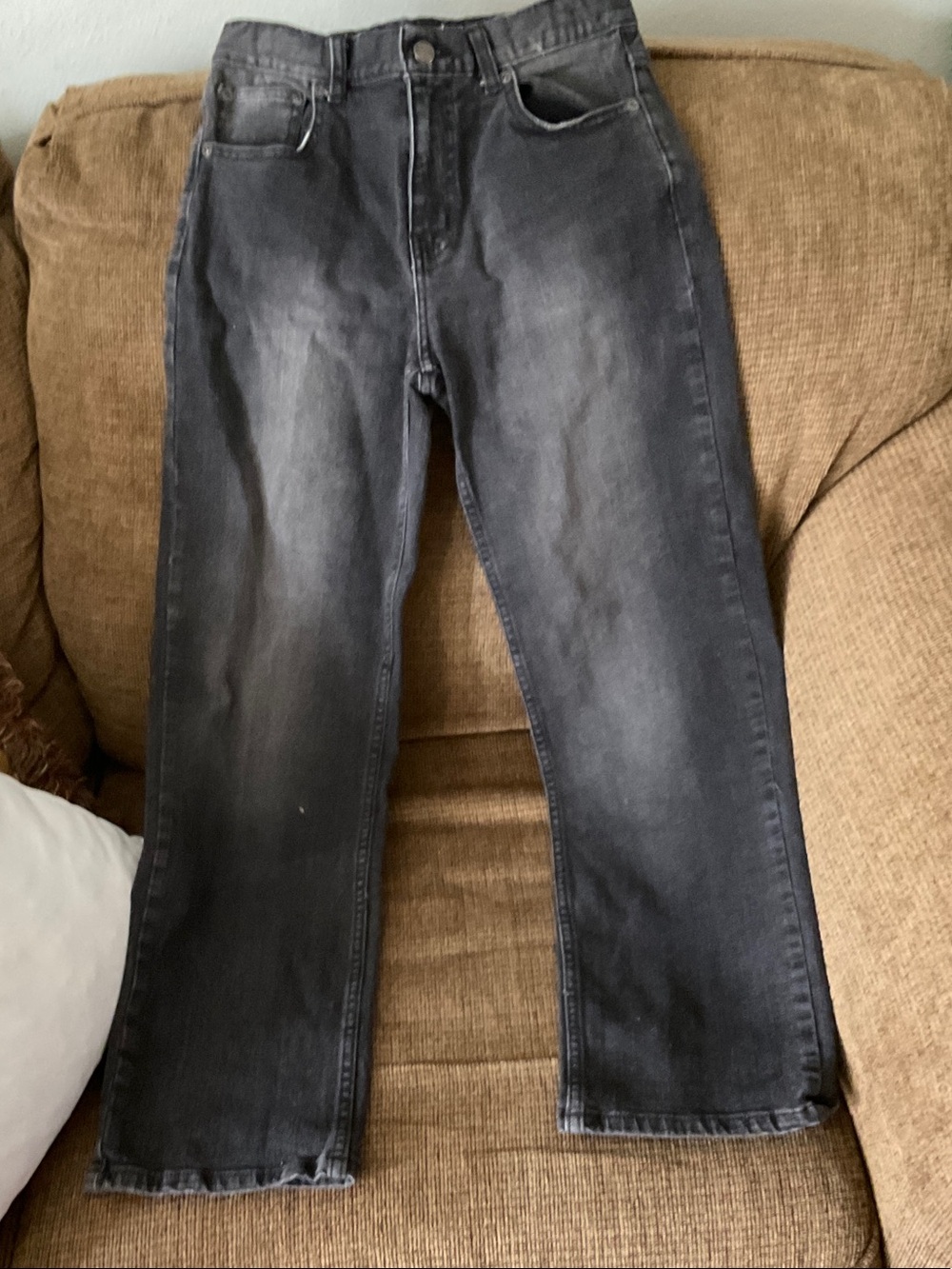 wonder nation Relaxed Fit Black Wash Jeans